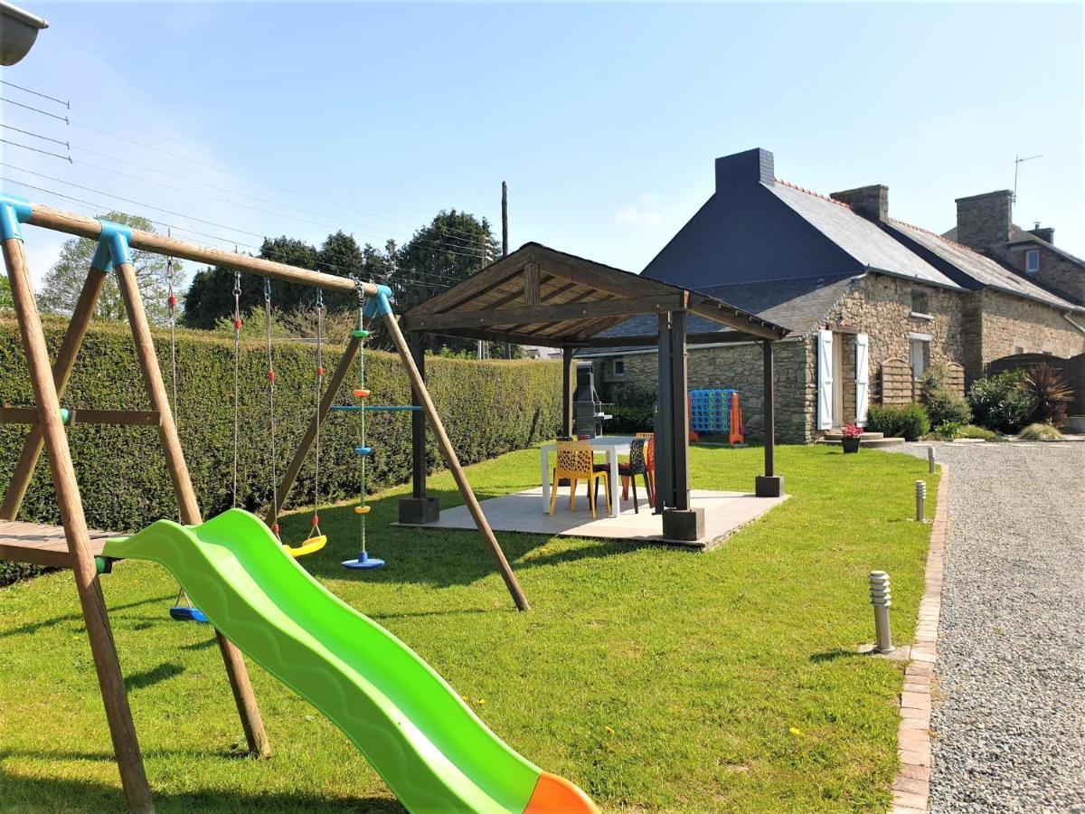 Charming Traditional 2-Bed Cottage Near Plémet Extérieur photo